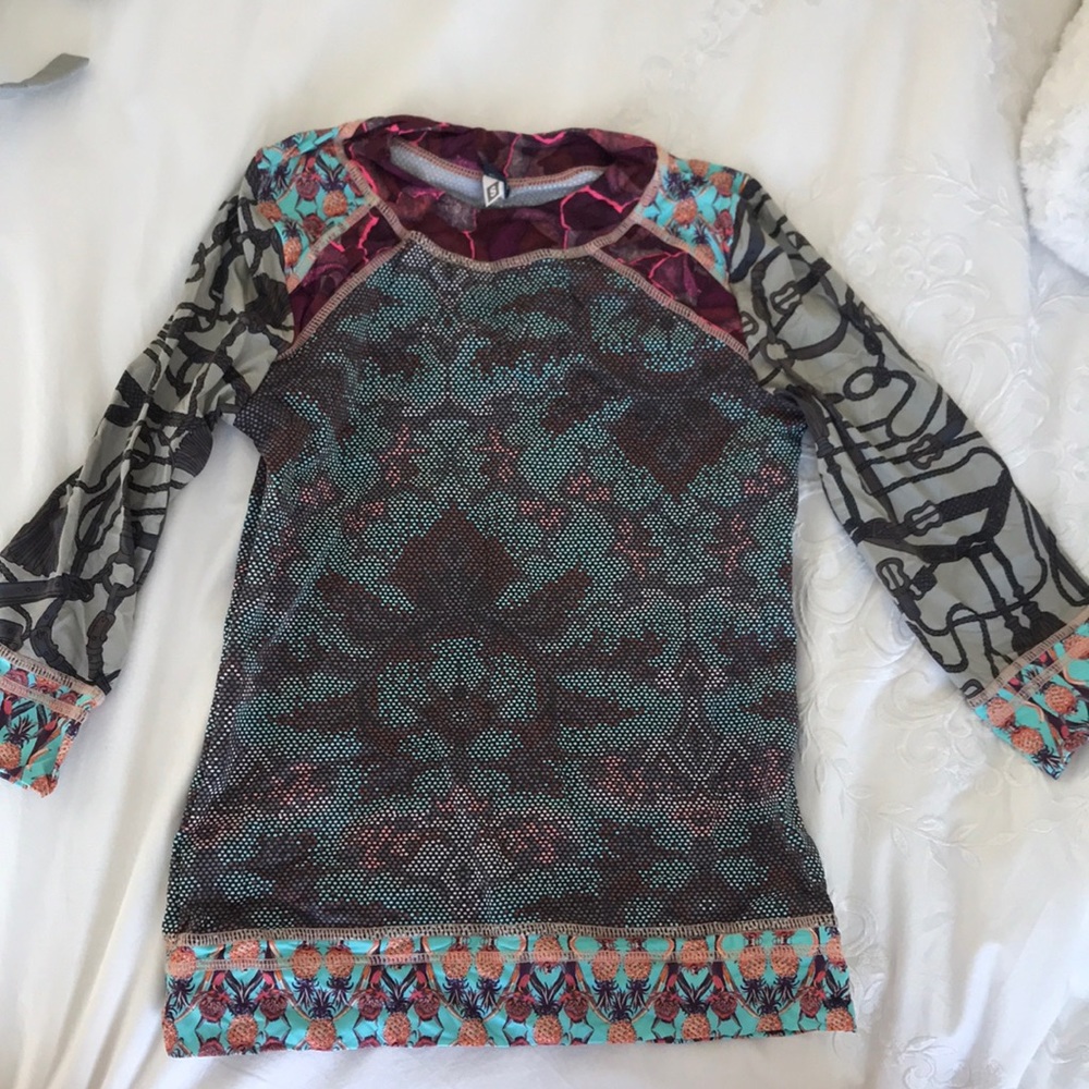 Maaji printed rash guard
